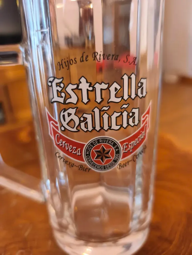 Jarra Estrella Galicia Vintage