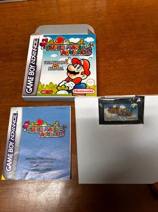 Cartucho Super Mario Advance GBA
