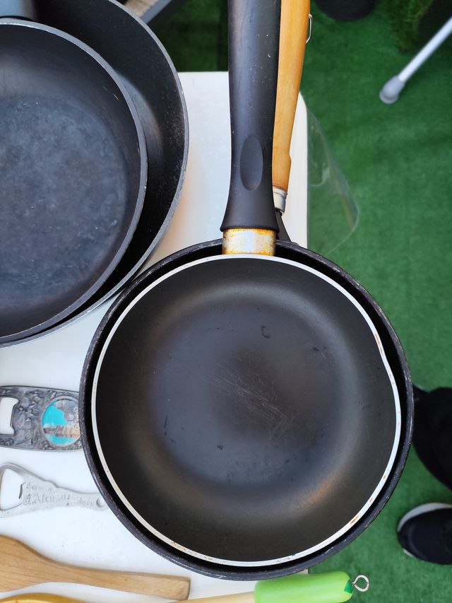 Lote Vajillas, utensilios Cocina y sartenes