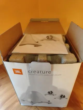 Altavoces JBL Creature Blancos