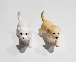 Golden Retriever y 2 cachorros Schleich