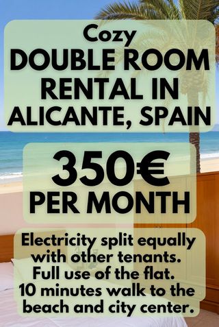 Habitación en piso de 3 habitaciones