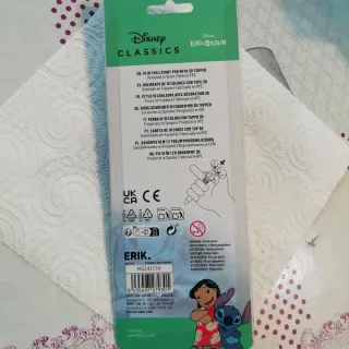 Penna 10 Colori Lilo & Stitch con Top 3D