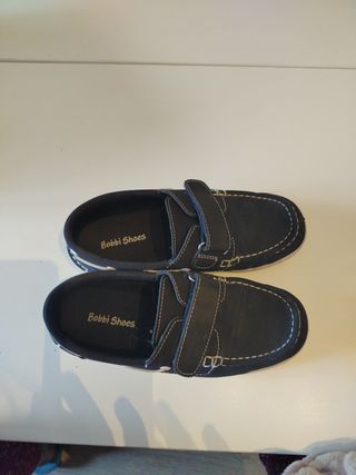 Zapatos niño azul talla 30