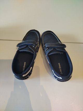 Zapatos niño azul talla 30