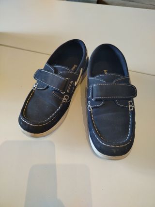 Zapatos niño azul talla 30