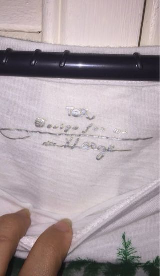 Camiseta blanca manga corta Bahamas Tropical XL