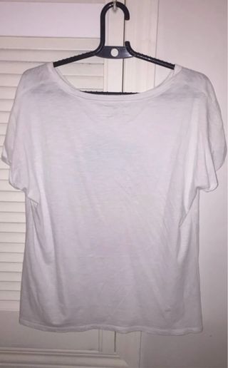 Camiseta blanca manga corta Bahamas Tropical XL