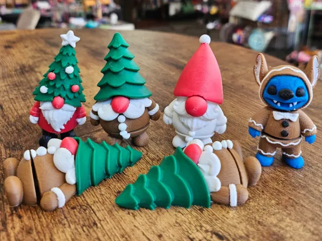 Figuras Navideñas 3D Personalizadas | Decoraciones