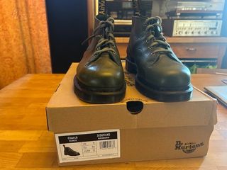 Dr. Martens Church Botas Cuero Verde Talla 46