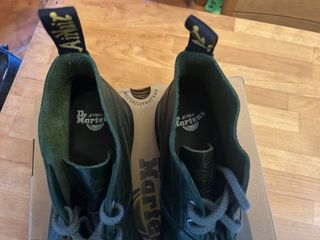 Dr. Martens Church Botas Cuero Verde Talla 46