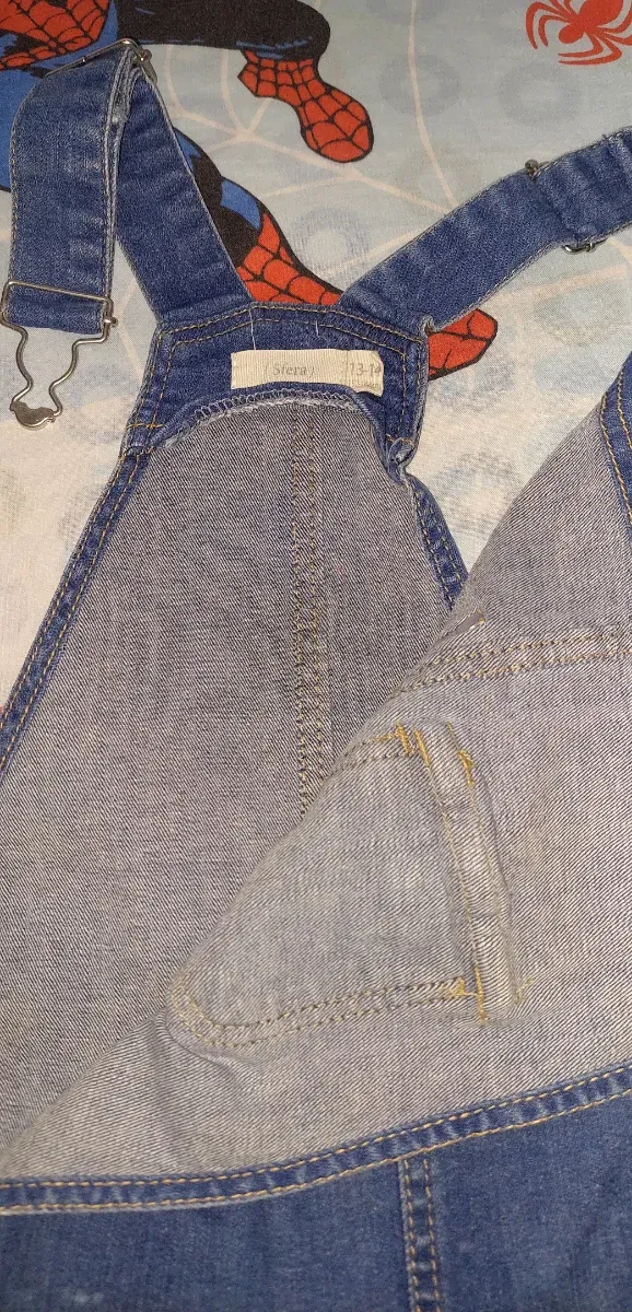 Peto vaquero corto niña