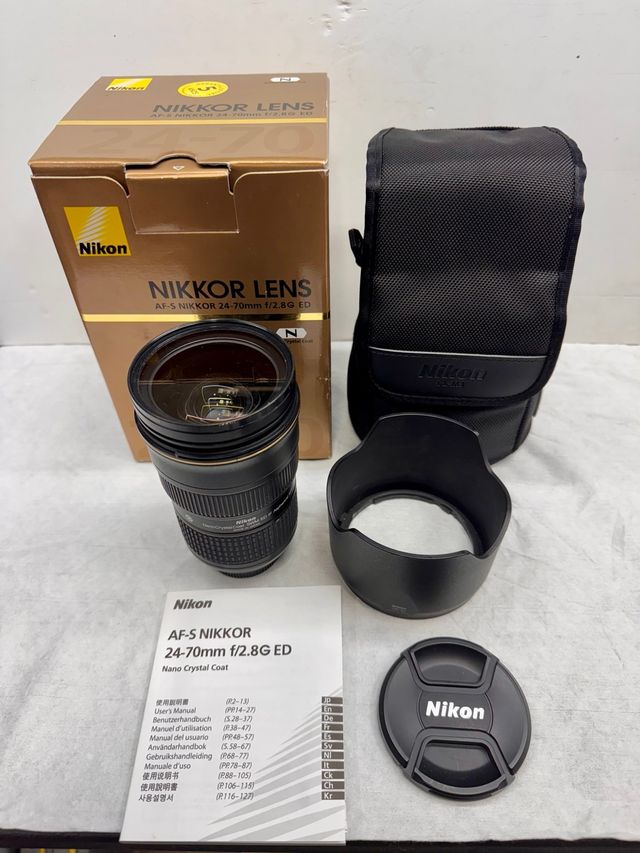 Objetivo Nikon AF-S NIKKOR 24-70mm f/2.8G ED