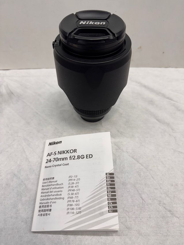 Objetivo Nikon AF-S NIKKOR 24-70mm f/2.8G ED
