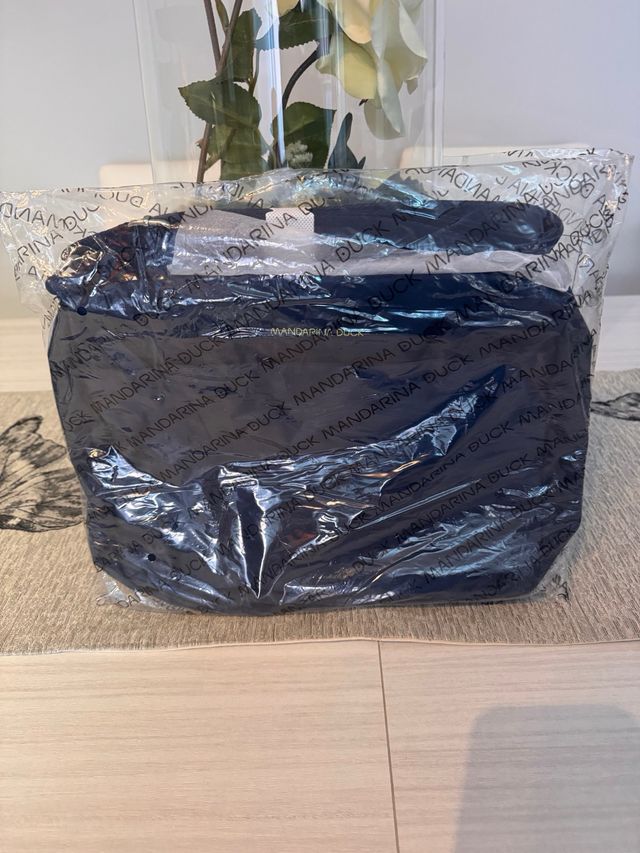 Borsa tracolla Mandarina Duck blu