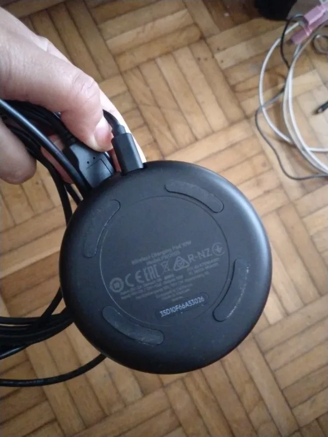 Base de carga inalámbrica redonda