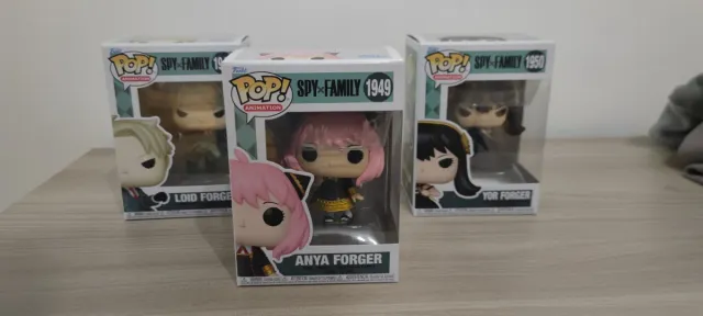 Funko Pop Spy x Family Loid, Anya, Yor Forger