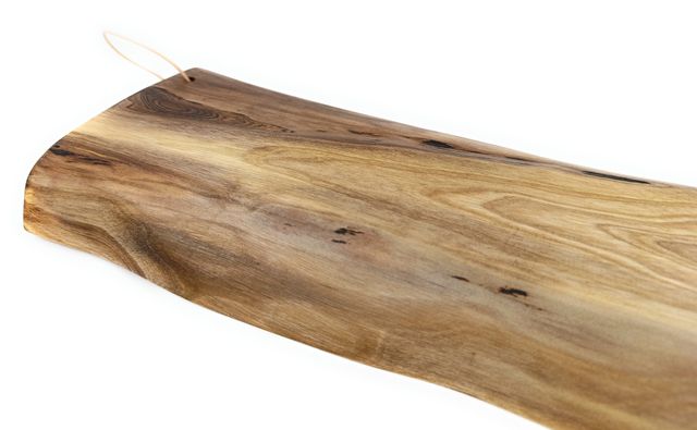 Vassoio artigianale in legno di noce