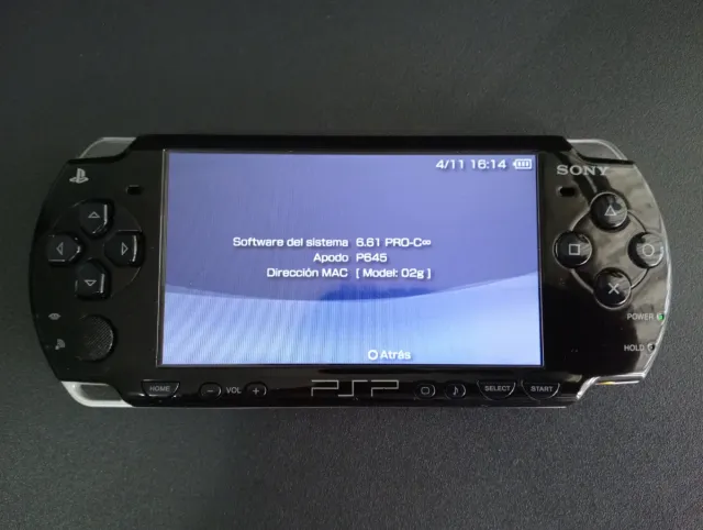PSP con 88 juegos 