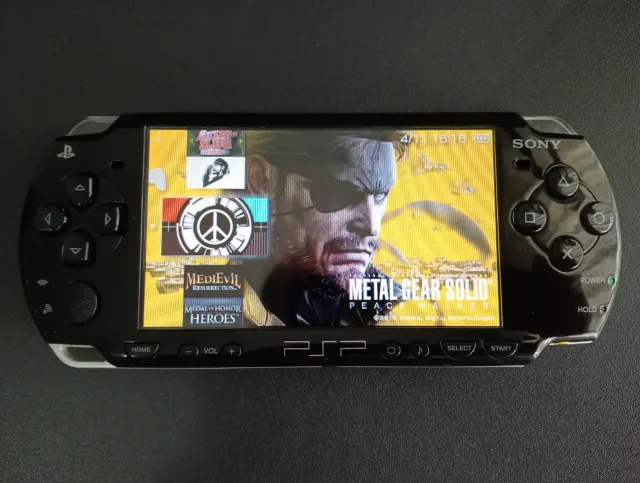 PSP con 88 juegos 
