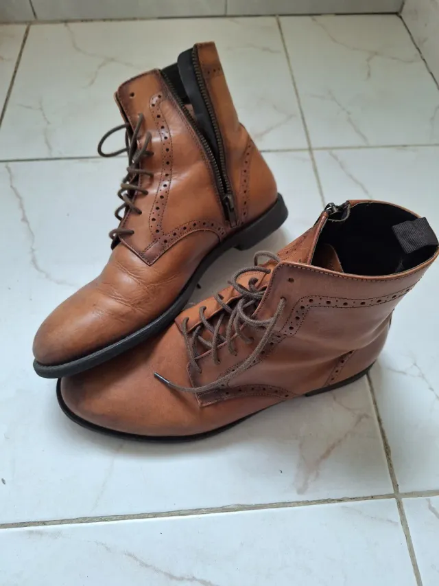 Botas Zara Hombre Marrones