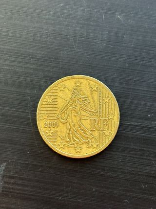 4 Monedas Coleccionista 2001 RF, precio a negociar