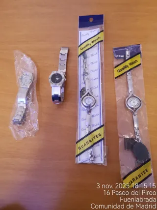 Lote 4 relojes mujer