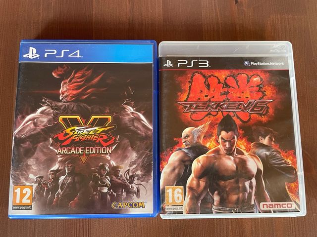 Street Fighter V y Tekken 6 PS4/PS3
