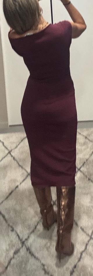 Vestido Zara punto fajín Talla Única NUEVO