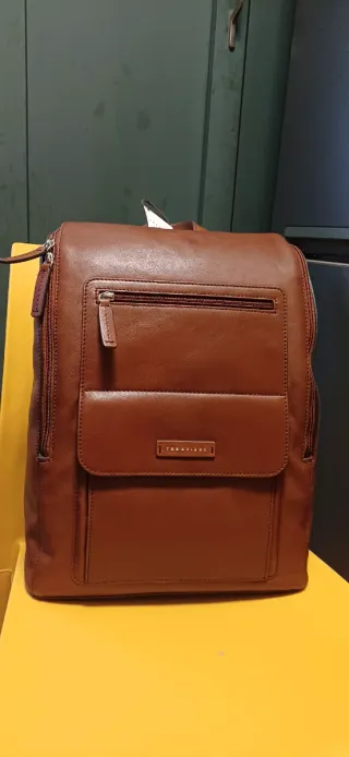 Zaino The Bridge marrone pelle