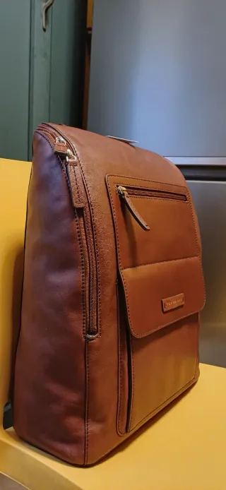 Zaino The Bridge marrone pelle