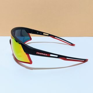 Gafas ciclismo PHMAX Negro-Rojo