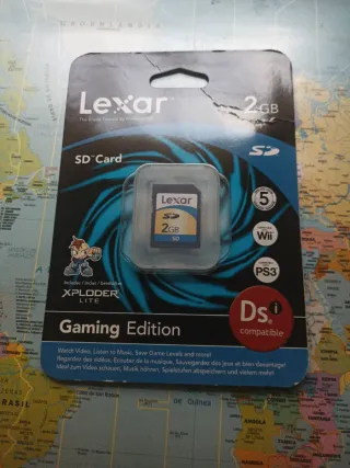 Tarjeta SD Lexar 2GB para Nintendo DS