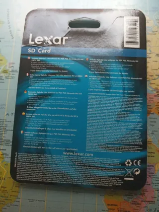 Tarjeta SD Lexar 2GB para Nintendo DS
