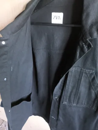 Tejana Zara Negra Elegante