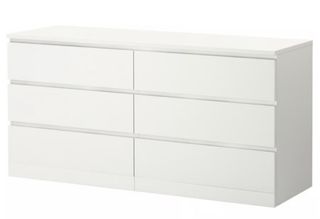 Cassettiera IKEA MALM bianca