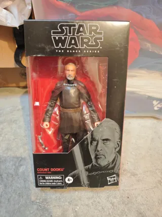 Star Wars Black Series Conde Dooku Figura
