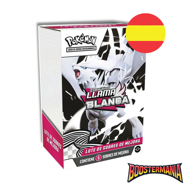 Pokémon TCG: Booster Bundle Llama Blanca – Español