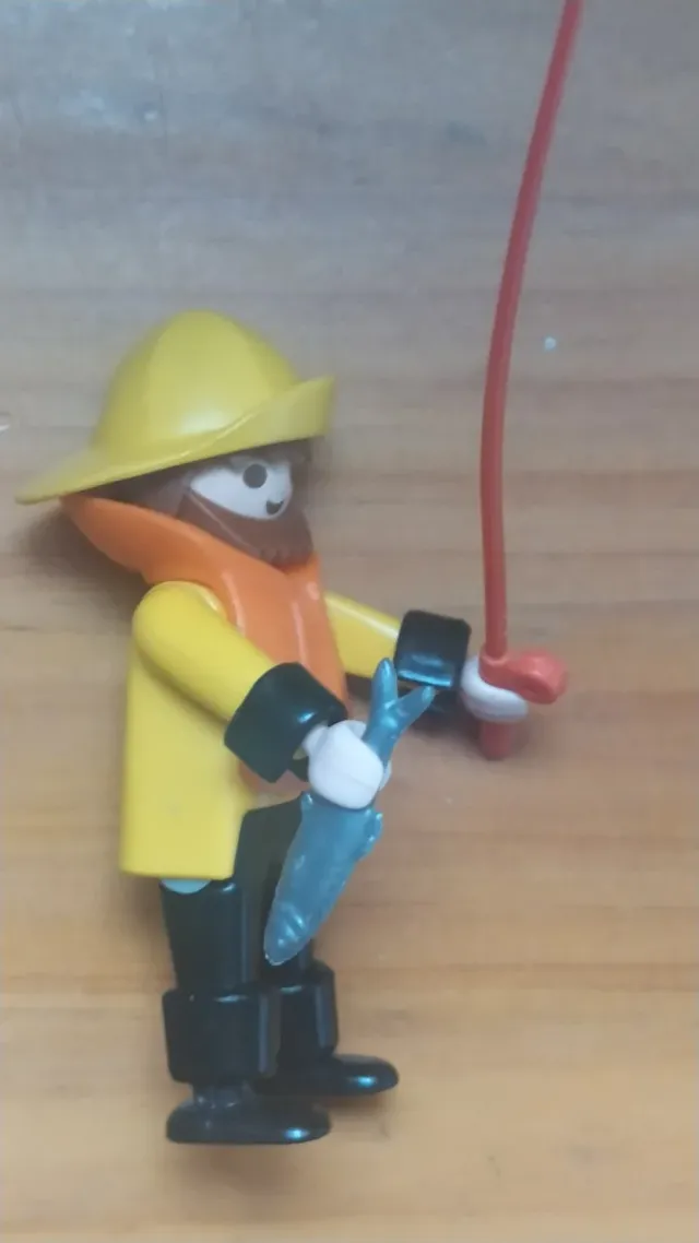 Playmobil antiguo pescador