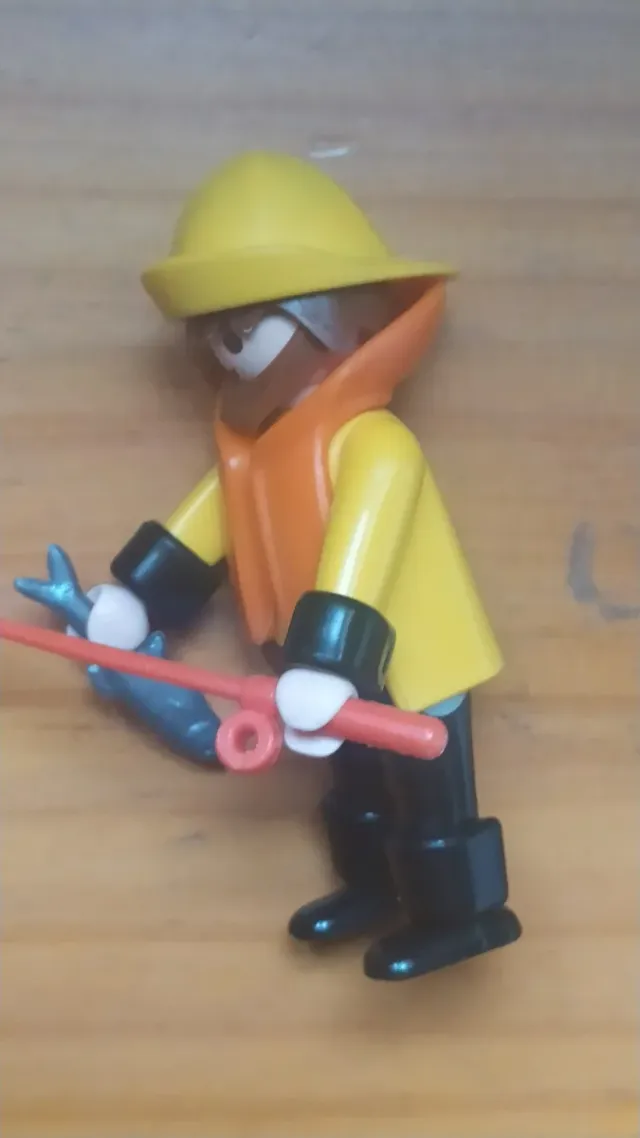 Playmobil antiguo pescador
