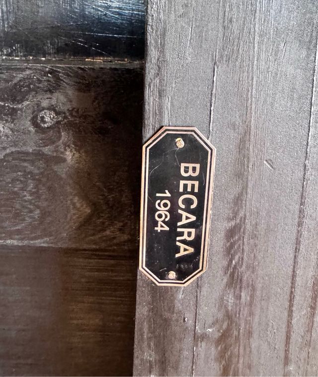 BECARA tavolo in bambù e legno