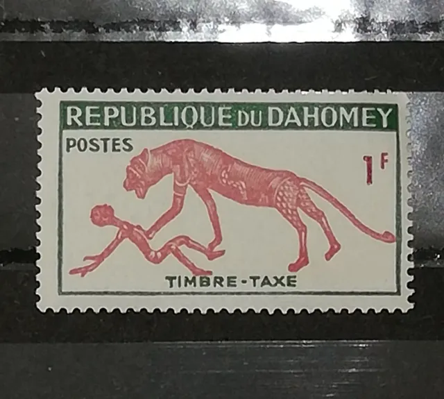Sello Republique du Dahomey.