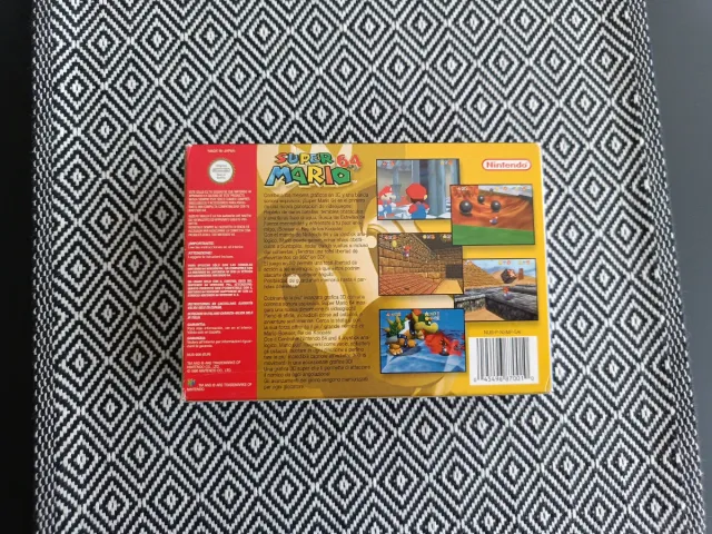 Super Mario 64 Nintendo 64 PAL Version