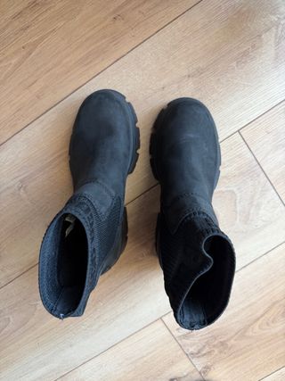 Botas Chelsea Ugg Moxy Piel Negra