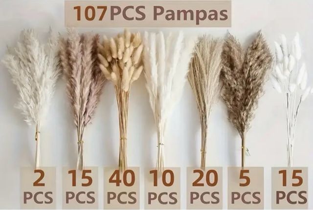 Ramo de flores secas 107 uds.