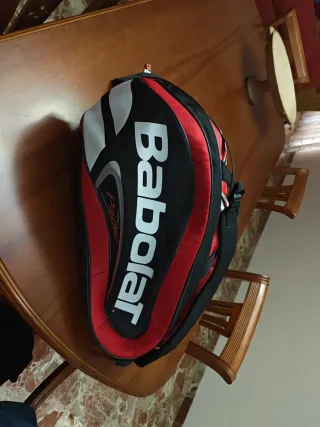 Paletero Babolat Padel Negro y Rojo