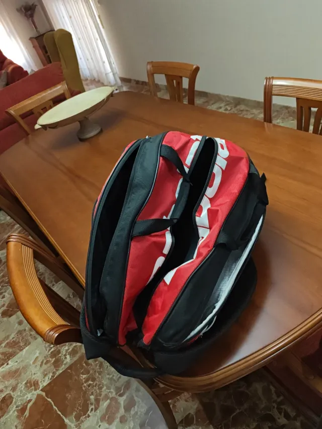 Paletero Babolat Padel Negro y Rojo