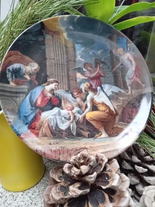 Plato Vista Alegre Navidad 2000