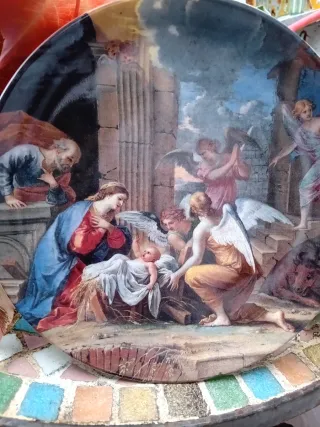 Plato Vista Alegre Navidad 2000