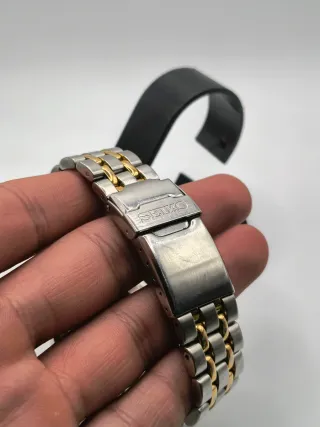 Reloj Seiko Kinetic SQ 50 Oro/Plata